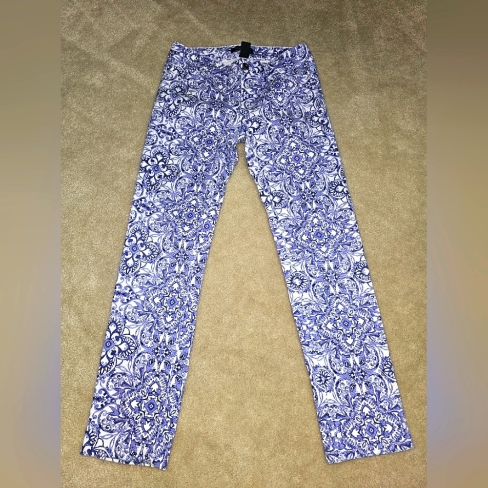 WHBM WHITE HOUSE BLACK MARKET JEANS SLIM ANKLE SZ 0S